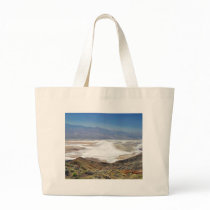 Dante S View Salt Flats Desert Death Valley Canvas Bag