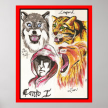 Dante's Inferno, Canto I Print