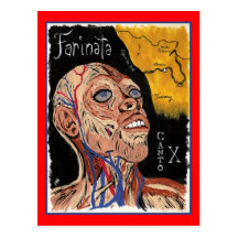 Dante's Inferno, Canto X Postcard
