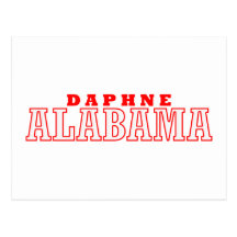 Daphne, Alabama Postcard