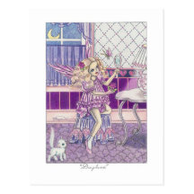 Daphne Angel Art Postcard