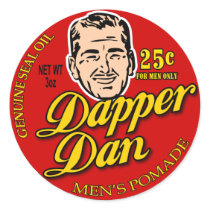 Dapper Dan $8.95 Movie Art Stickers (20 pack)