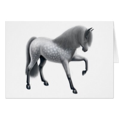 Dapple Grey Andalusian Horse by twopurringcats