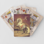 DAPPLED GREY HORSE , WhiteYellow Brown