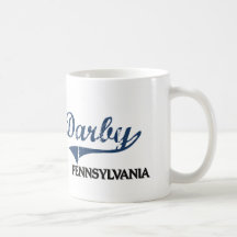 Darby Pennsylvania City Classic Coffee Mugs