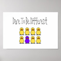 Dare To Be Different Print