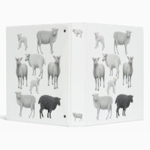 Dare to be Different Sheep Avery Binder