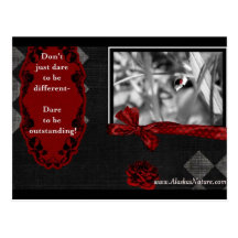 Dare To Be..... Post Card