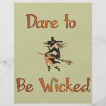 Dare to be Wicked Flyers