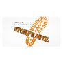 Dare to walk the walk... photo card