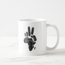 darfur africa peace hand coffee mug