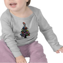 Dark and Gothic Holiday Greeting Tee Shirt