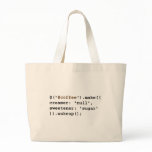 Dark and Sweet Javascript Bag