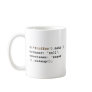 Dark and Sweet Javascript Mugs