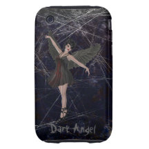 Dark Angel Gothic iPhone 3 Case