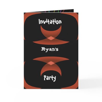 Dark birthday Party Invitation by willie50