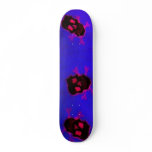 Dark Blood Skulls Skateboard