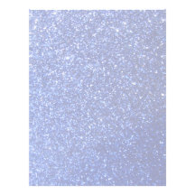 Dark blue faux glitter graphic custom letterhead