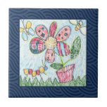 Dark Blue Framed Tile/Trivet  $17.95