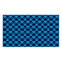 Dark Blue Geometric Pattern. Business Card Templates