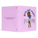Dark Blue Girls Boxing binders