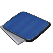 Dark Blue on Blue Stripes Electronics Bag laptop sleeves