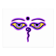 Dark Blue Purple Buddha Eyes copy.png Postcards