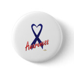 Dark Blue Ribbon Awareness Design