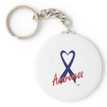 Dark Blue Ribbon Awareness Design