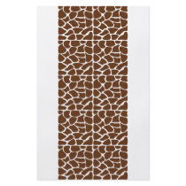 Dark Brown Giraffe Pattern Full Color Flyer