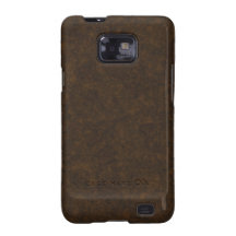 Dark Brown Pattern Galaxy S2 Covers