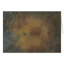 Dark Brown Rust Texture Background Card