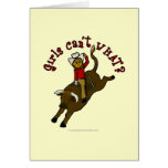 Dark Bull Rider Card