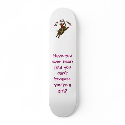 Dark Bull Rider Skate Board Decks by girlscantwhat