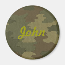 Dark Camouflage Magnet