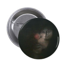 Dark Clown Badge Pinback Button