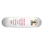 Dark Construction Girl Skate Decks