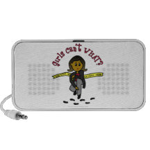 Dark CSI Girl PC Speakers