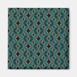 Dark Diamonds Pattern Refrigerator Magnet