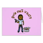 Dark Do-It-Yourself Diva Card