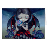 "Dark Dragonling" Greeting Card cards