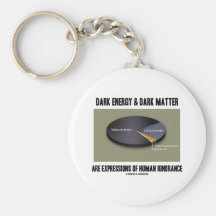 Dark Energy & Dark Matter Expressions Ignorance Keychains