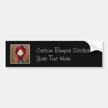 Dark Fairy Tale Character 14 Bumper Sticker