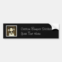 Dark Fairy Tale Character 1 Bumper Stickers