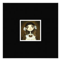 Dark Fairy Tale Character 1 Custom Invite
