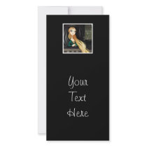 Dark Fairy Tale Character 2 - Rapunzel Photo Cards