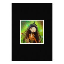 Dark Fairy Tale Character 4 Personalized Invite