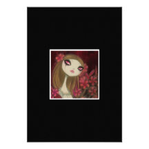 Dark Fairy Tale Character 8 Personalized Announcements