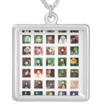 DARK FAIRY TALE CHARACTER COLLAGE PENDANT
