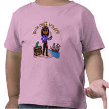 Dark Female Pirate T-shirt